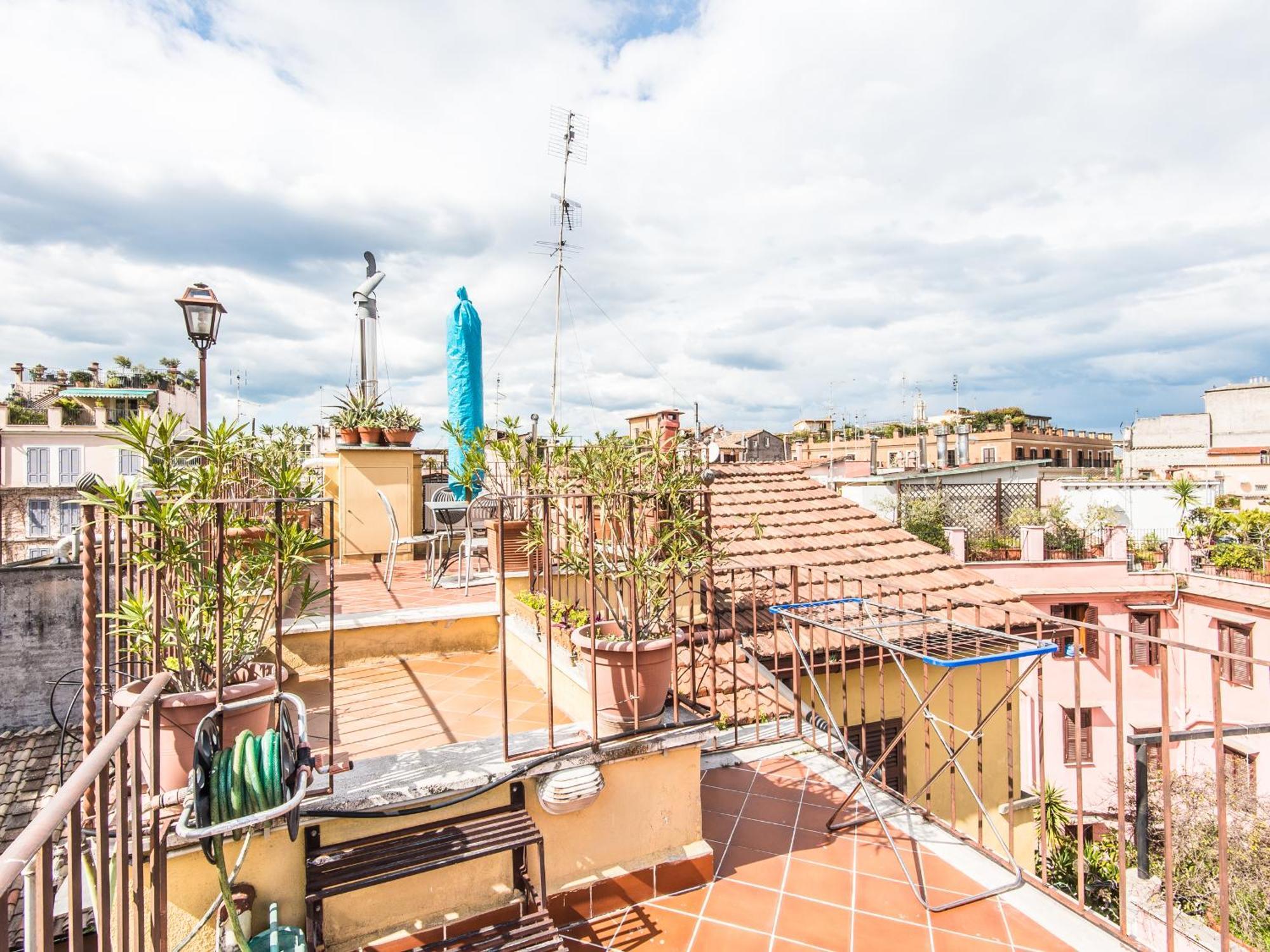 Pallaro Terrace Apartment Roma Exterior foto